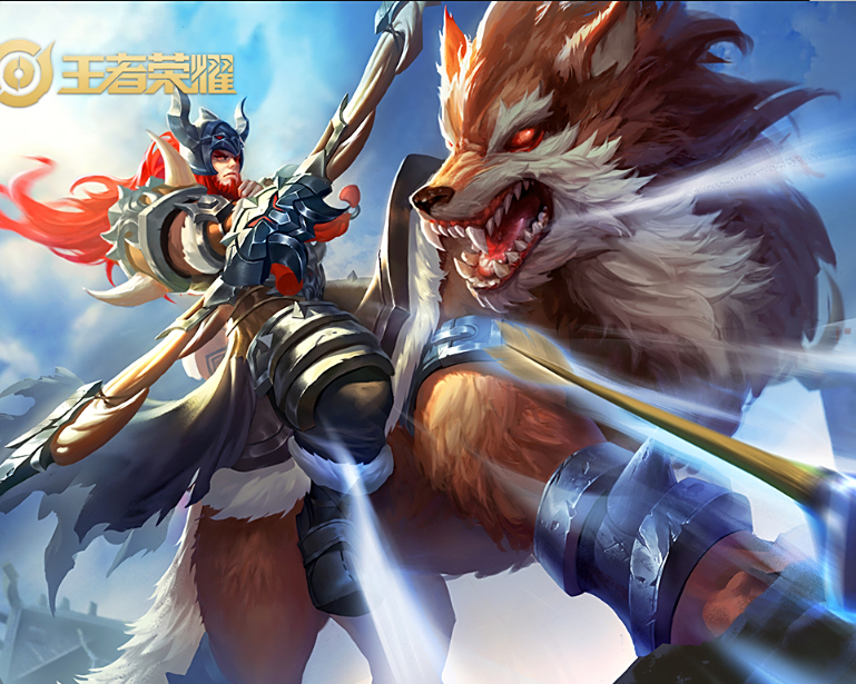 王者荣耀:狼狗大招伤害被下调,核心技能没影响依旧能大杀四方