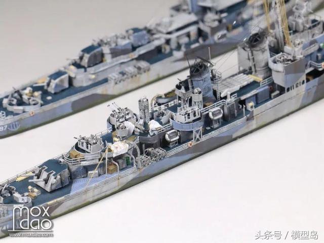 《逐风者》dd797库欣 dd741德莱克斯勒 模型作品