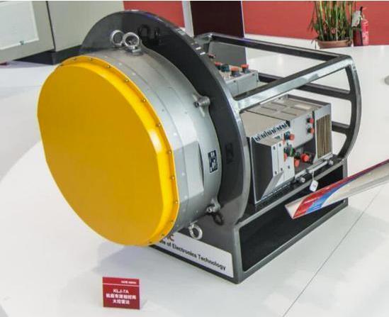 上届航展中电科展示的klj-7a基本型雷达