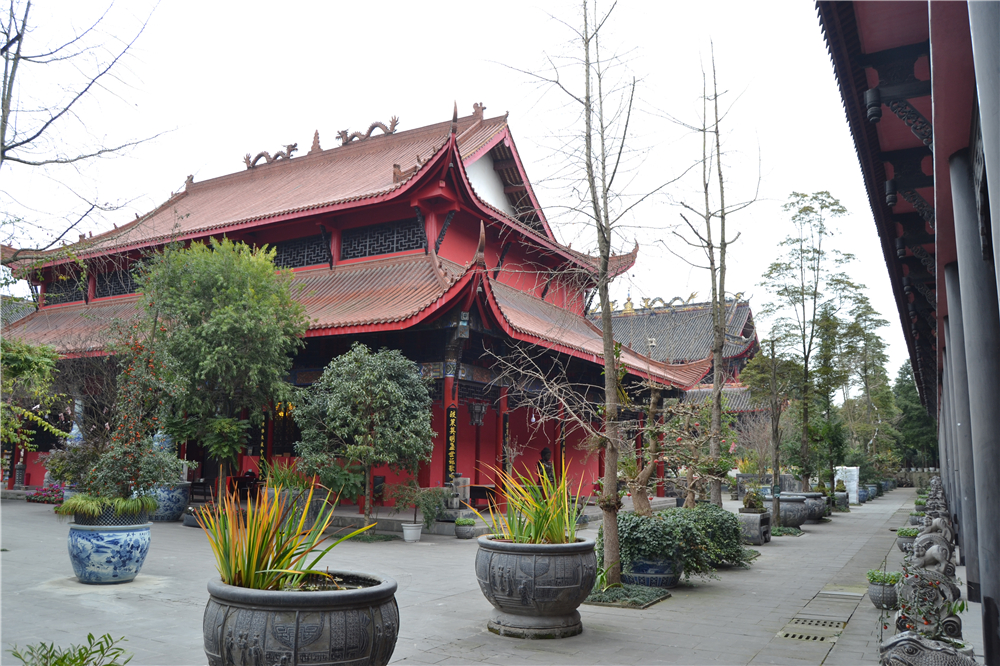 南岳明心寺,温江最早佛教寺庙