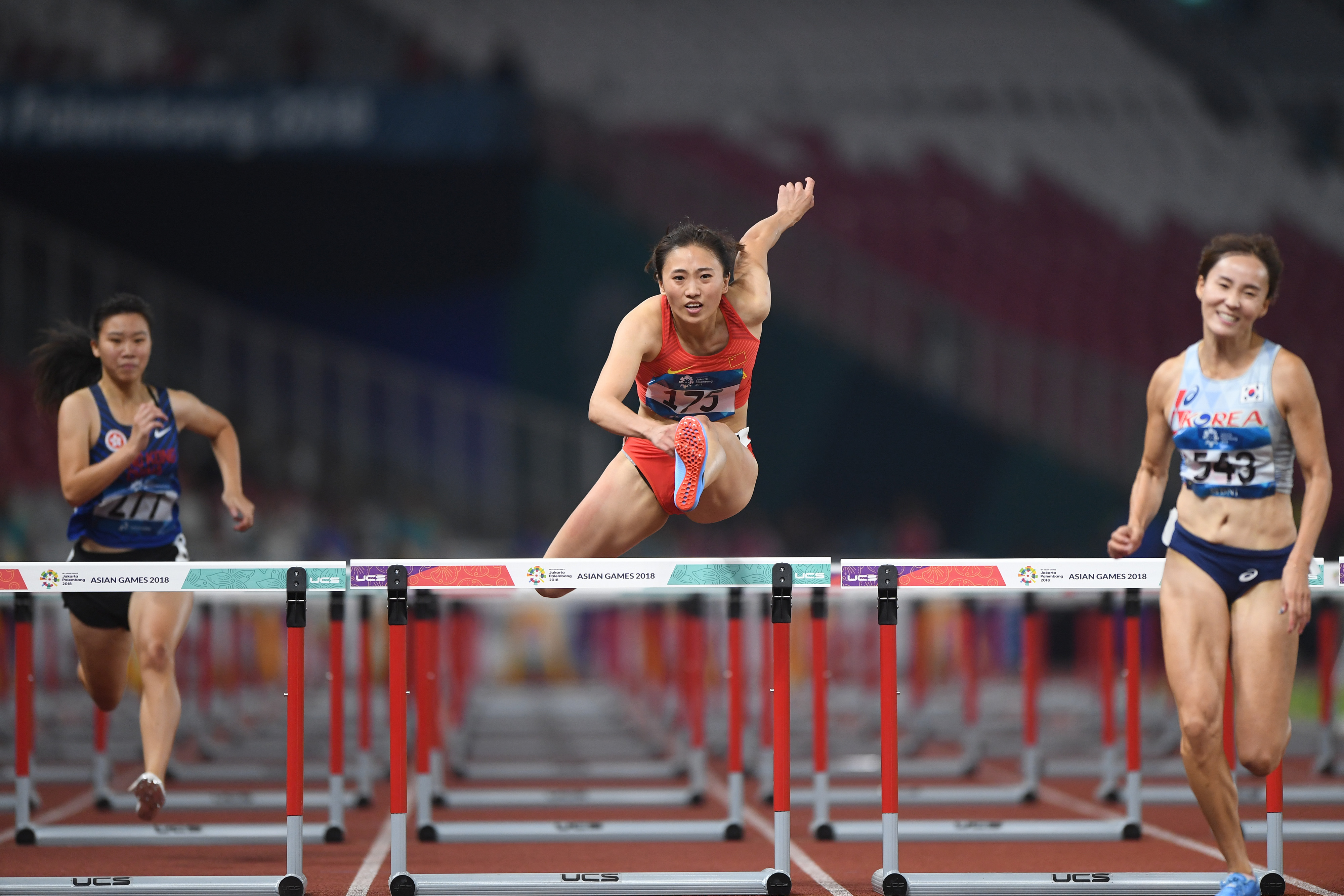 田径—女子100米栏赛况(2)