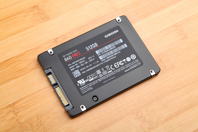 64层3d mlc 三星860 pro 512gb ssd评测