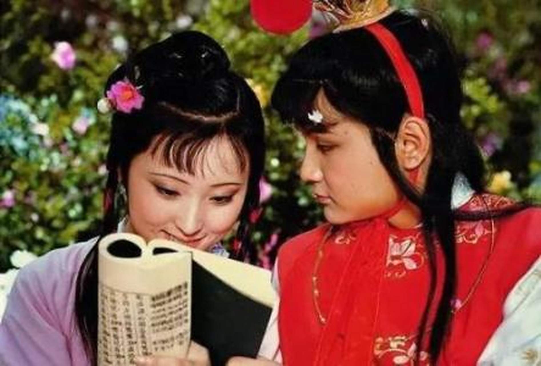 古人情话指南#【独家】三生石畔养花魂——林黛玉与贾宝玉:林黛玉佑 