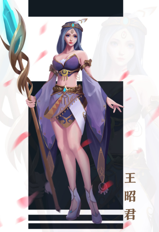 王者荣耀:玩家自制"大漠风情版"英雄皮肤,大乔真的美爆了!