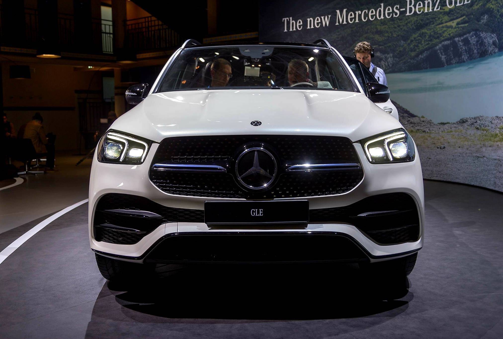 全新奔驰gle450换代后感觉又帅了不少