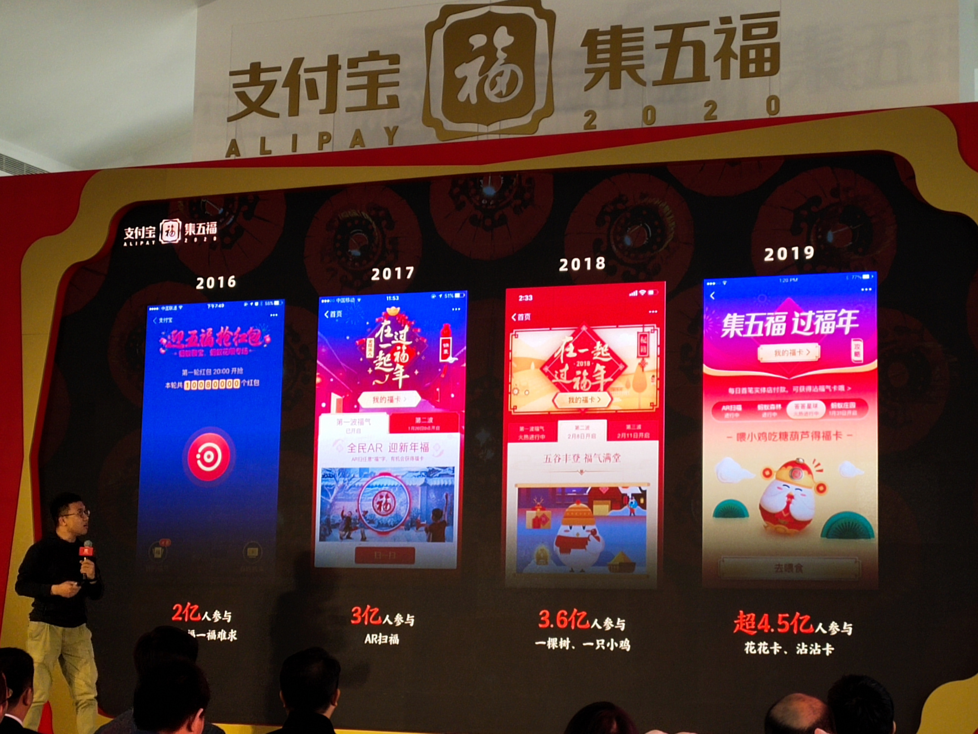 支付宝:过去4年超100亿个福字被扫,深圳杭州苏州扫福最积极
