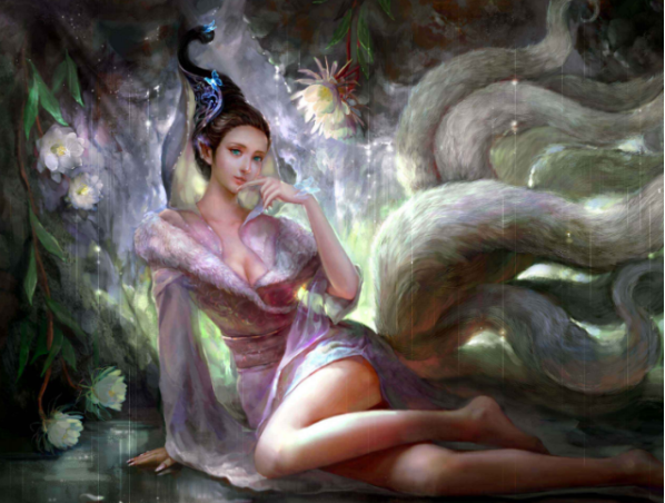 古文:魔界妖花一夜绽放,魔尊号召六界:未来的魔后将要出世了