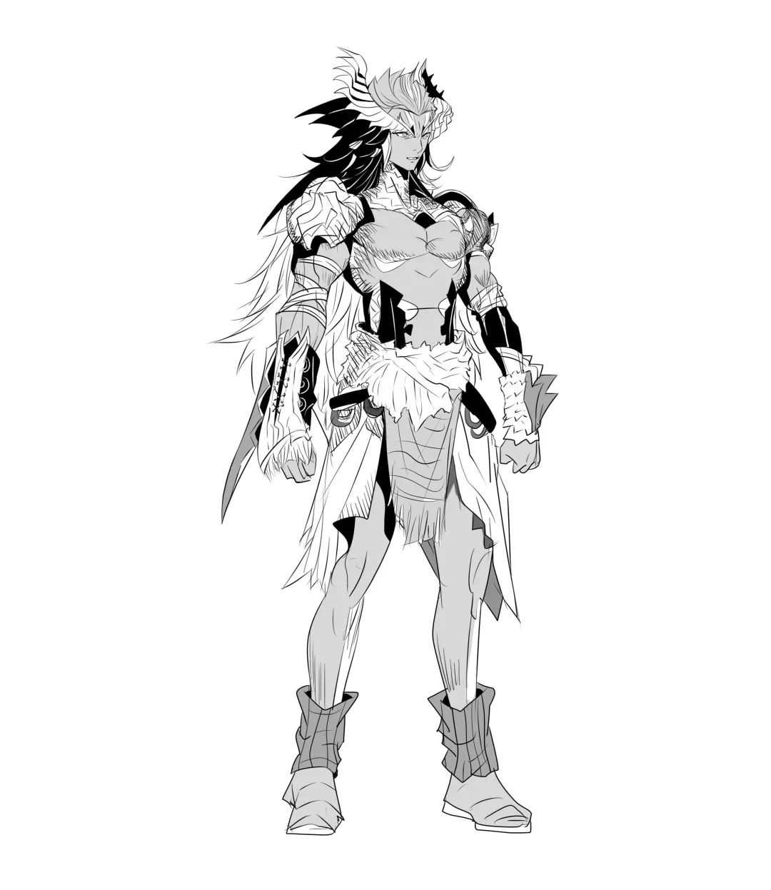 「图说鸿蒙」鸿蒙设定之蛮族