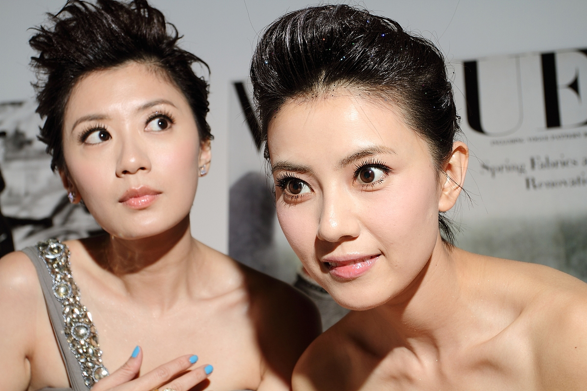 高圆圆与贾静雯:颜值姐妹花的不老传奇  娱乐圈里有一对颜值姐妹花