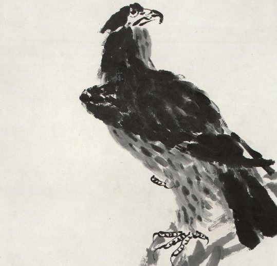 齐白石画一只鹰,爪牙锋利拍出1610万高价,却远不及他翻白眼的鸟