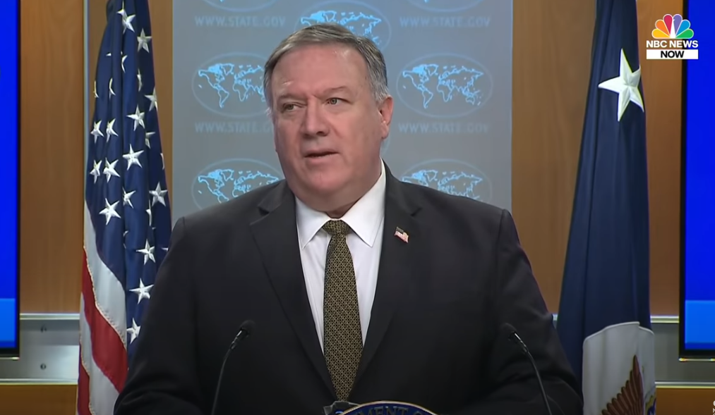 推荐▲态度大转弯!蓬佩奥一边给中国“泼脏水”,一边又说指望中国物资