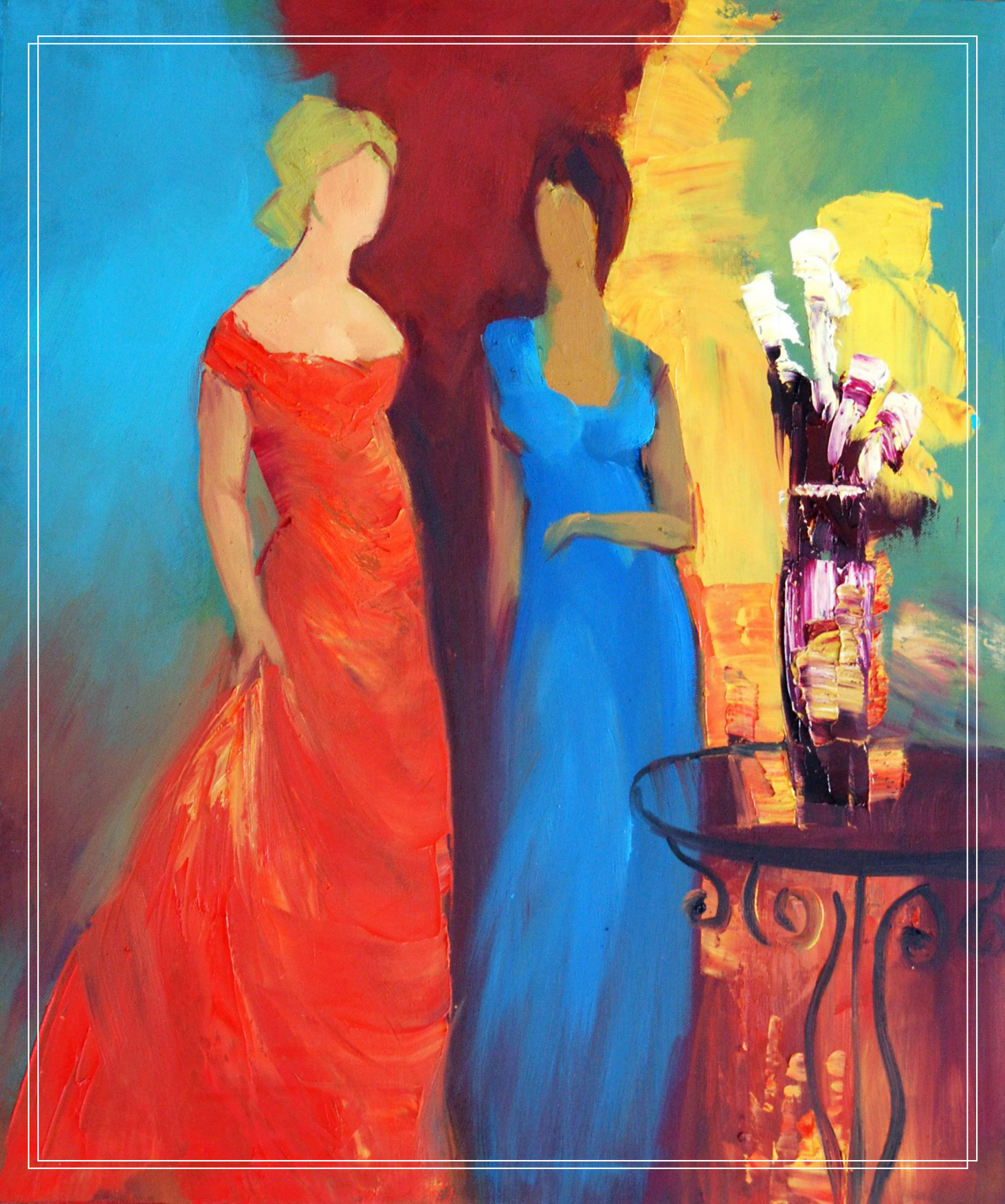 杂而不乱:暖色系抽象风高清名画图册赏析