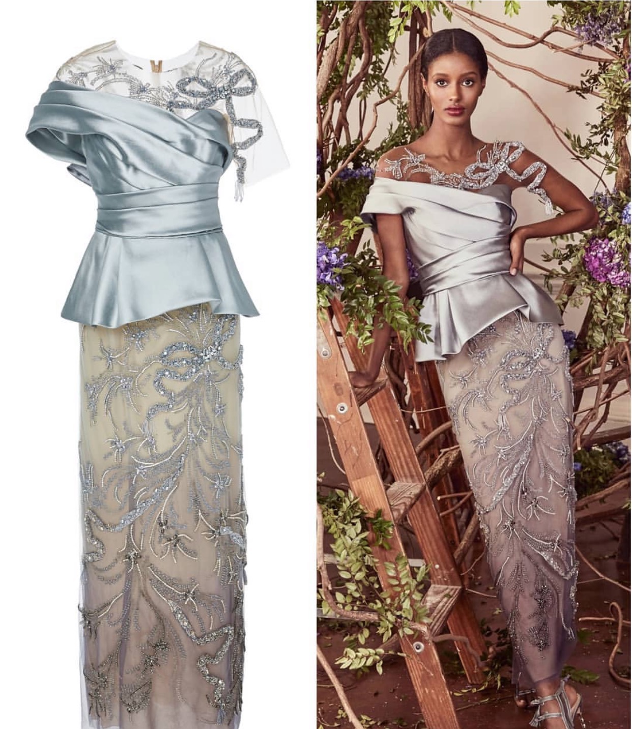 marchesa花仙子礼服,10套look哪款最美?仙气袭来