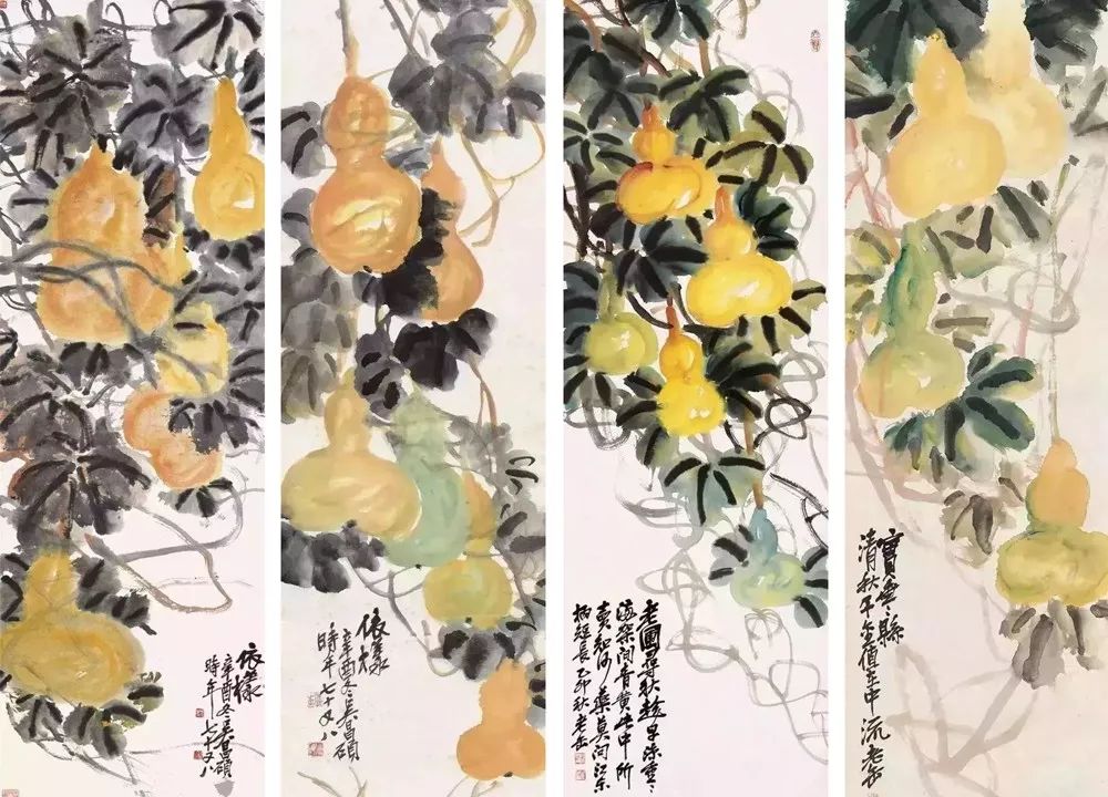 四大名家画葫芦