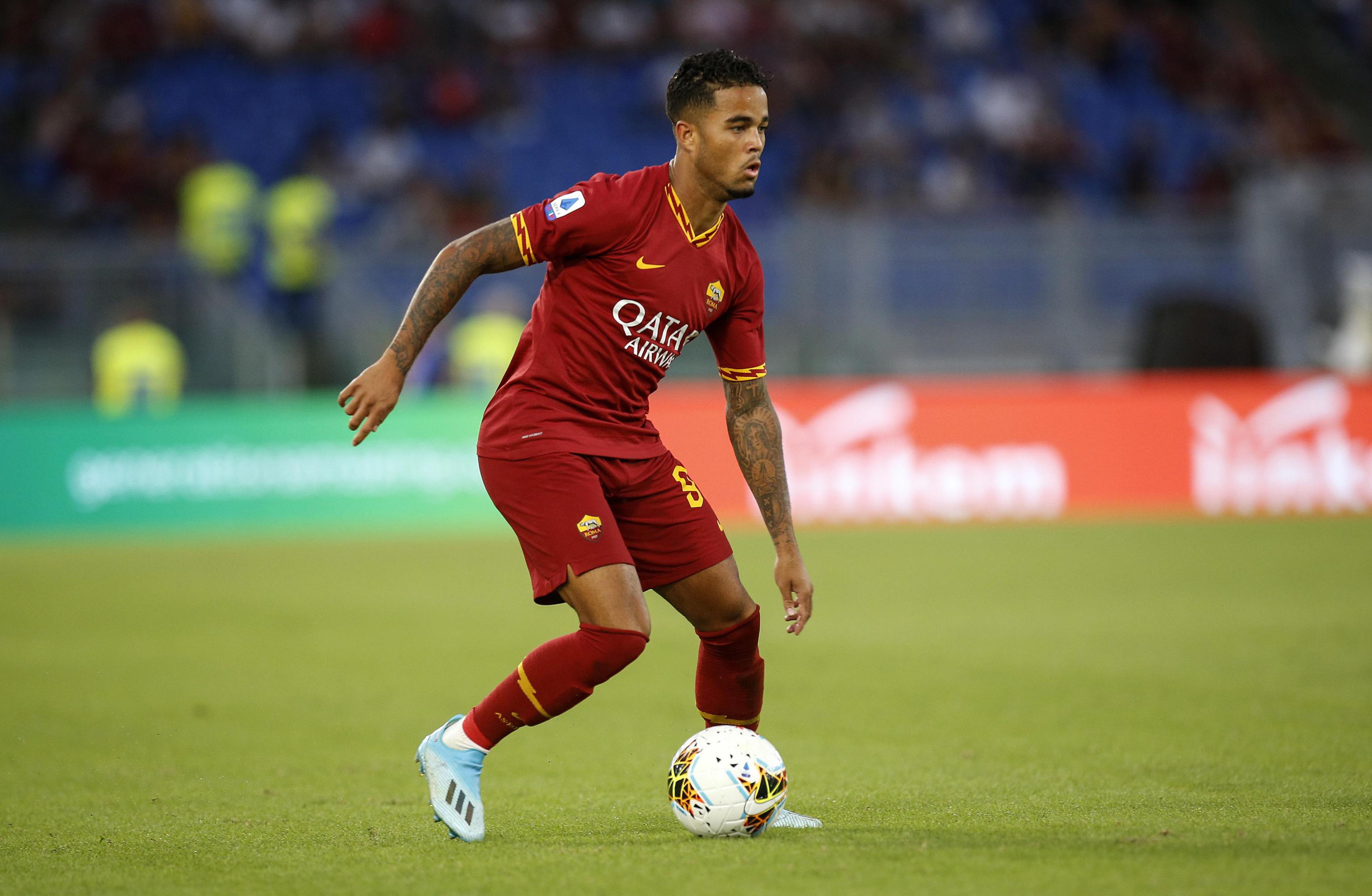 足球——意甲联赛:罗马胜萨索洛(2)