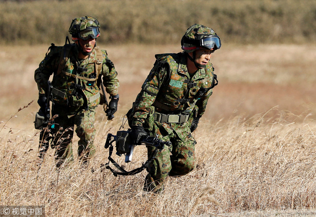 日本自卫队新式军服图片