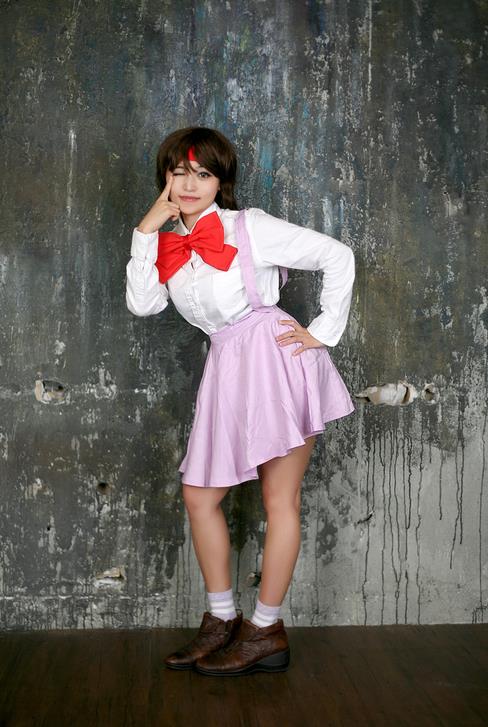 拳皇cos,网友:不知火舞败给了莉安娜,而且败得很彻底!