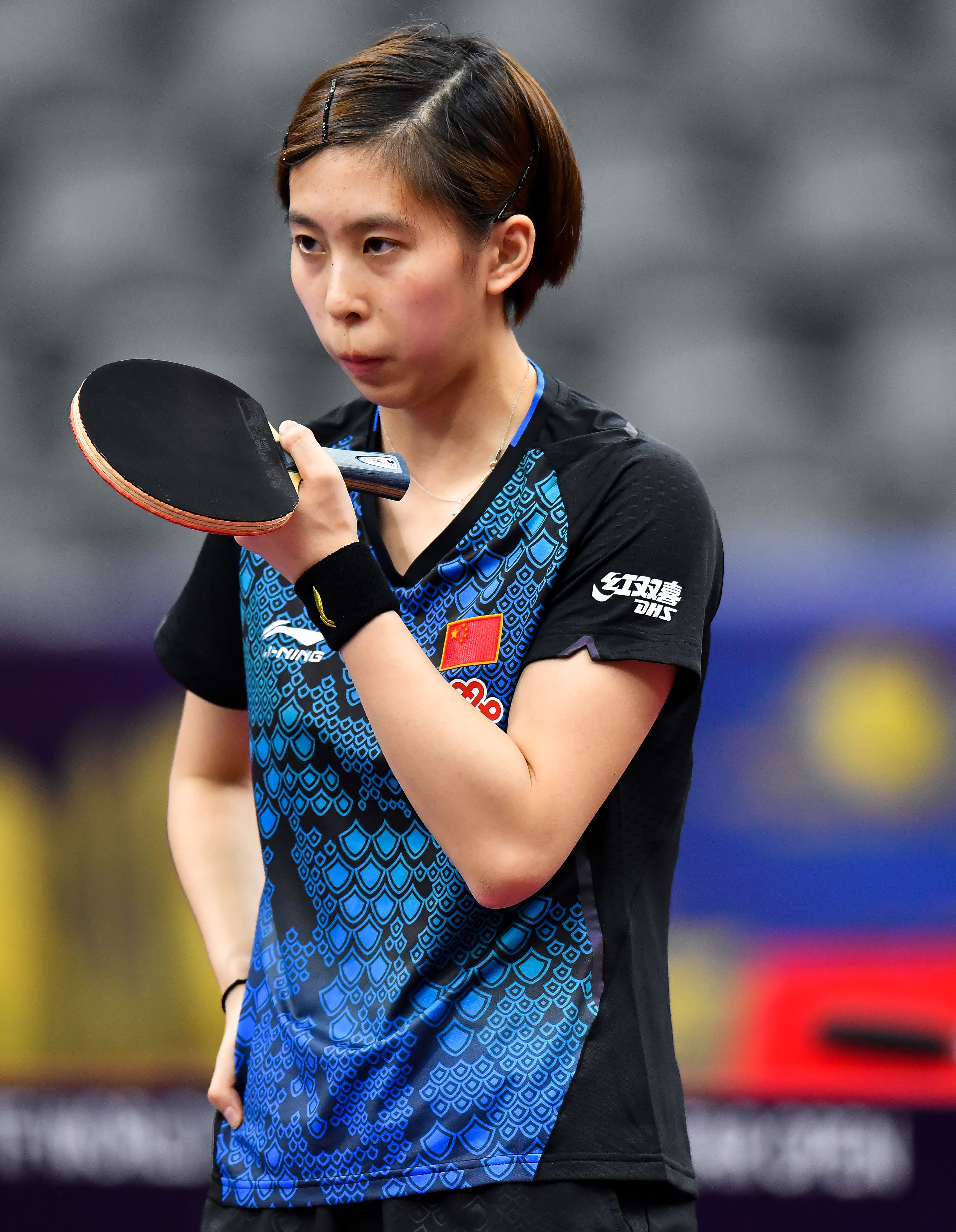 乒乓球——卡塔尔公开赛:陈可出局(1)