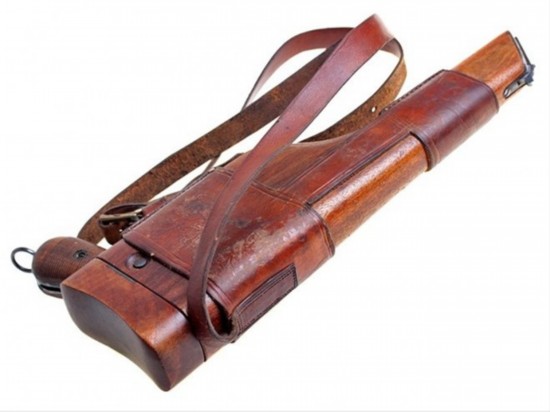 驳壳枪枪套知多少(1)——木头盒子枪套