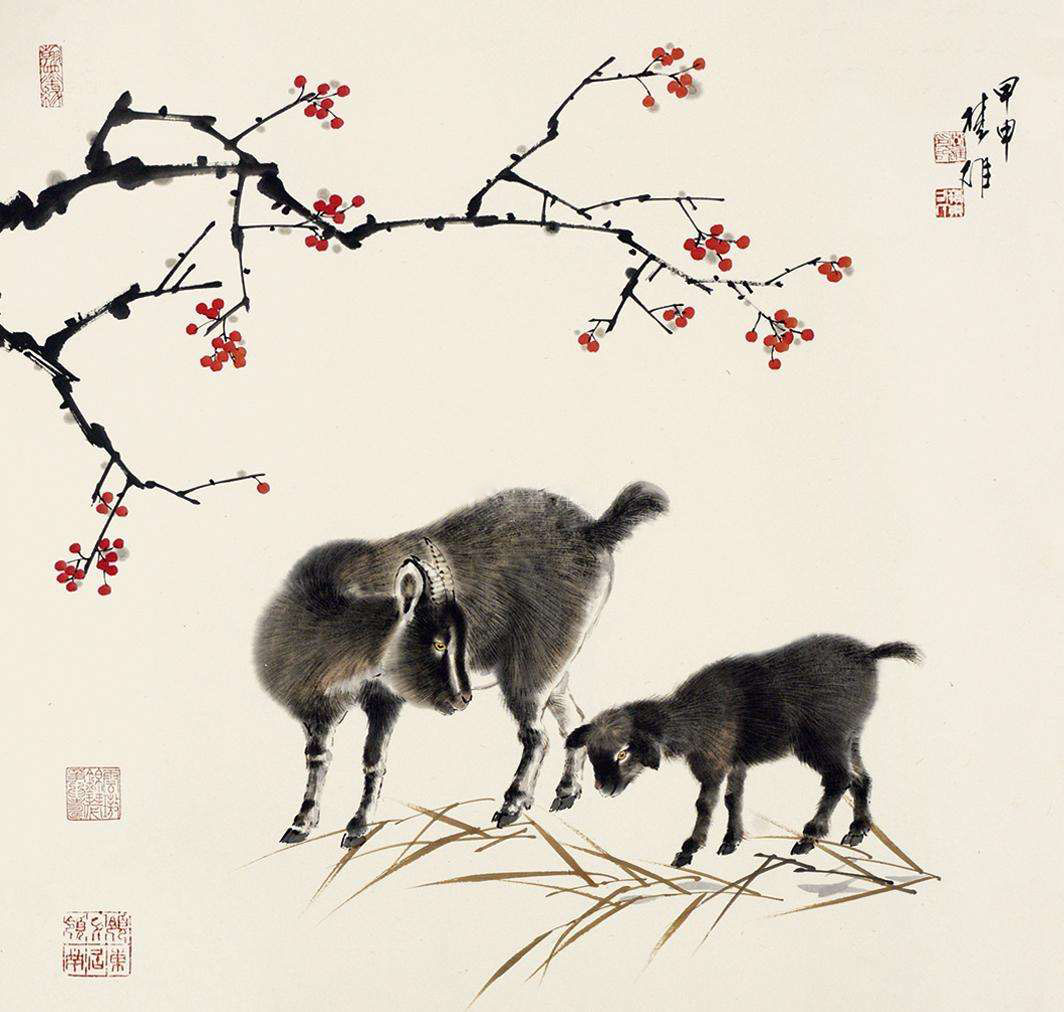 热剧《知否知否》中那张舐犊情深图传递的母爱是艺术家永恒的画题