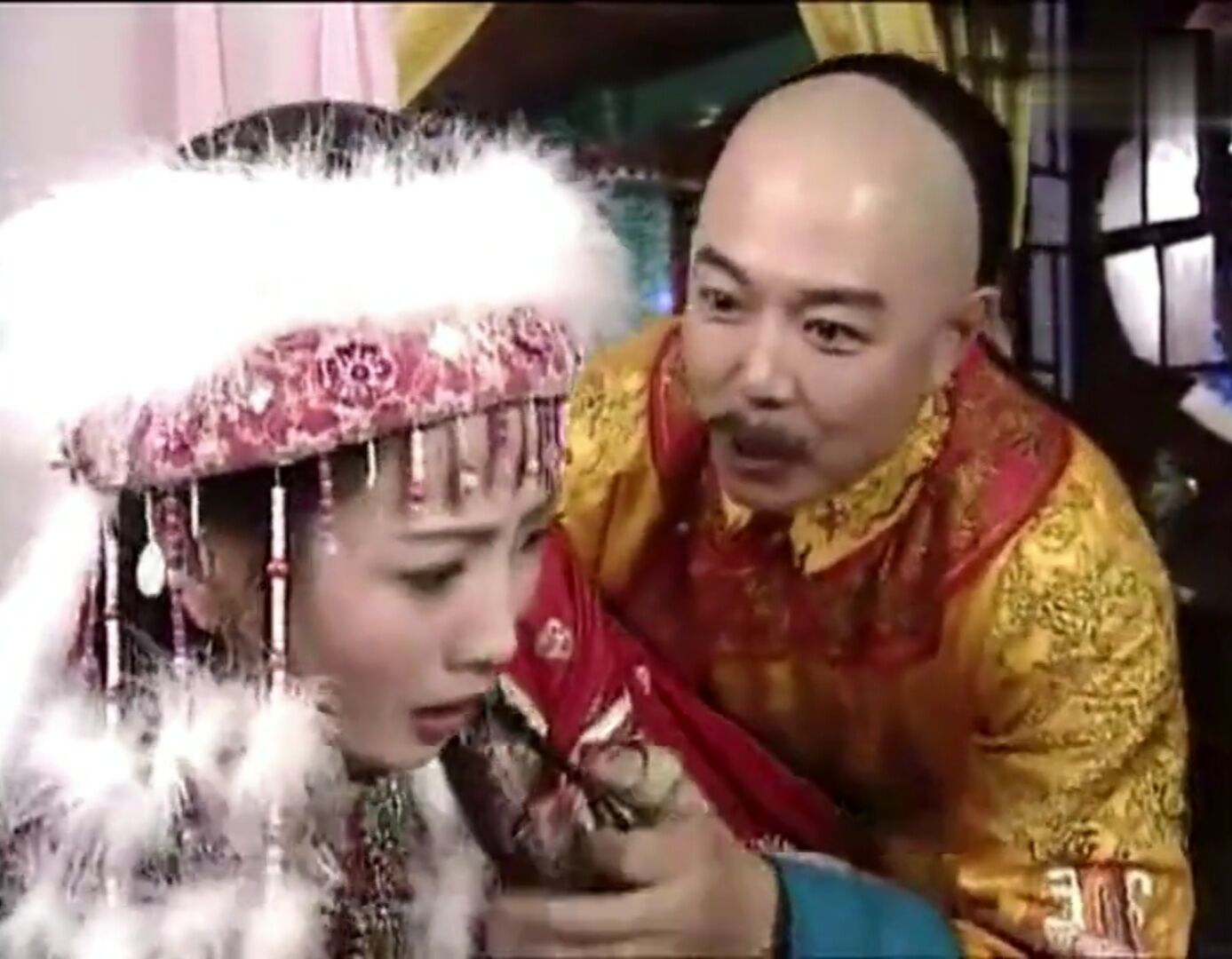 还珠格格:皇上要对香妃不轨时,说了这样一番话,网友:太恶心