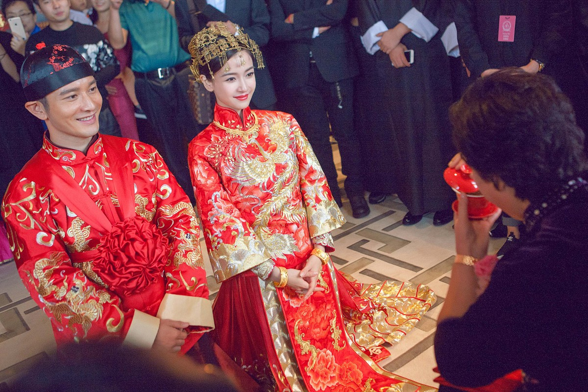 明星中式婚服合集,哪个是你心中的天花板存在啊! 67