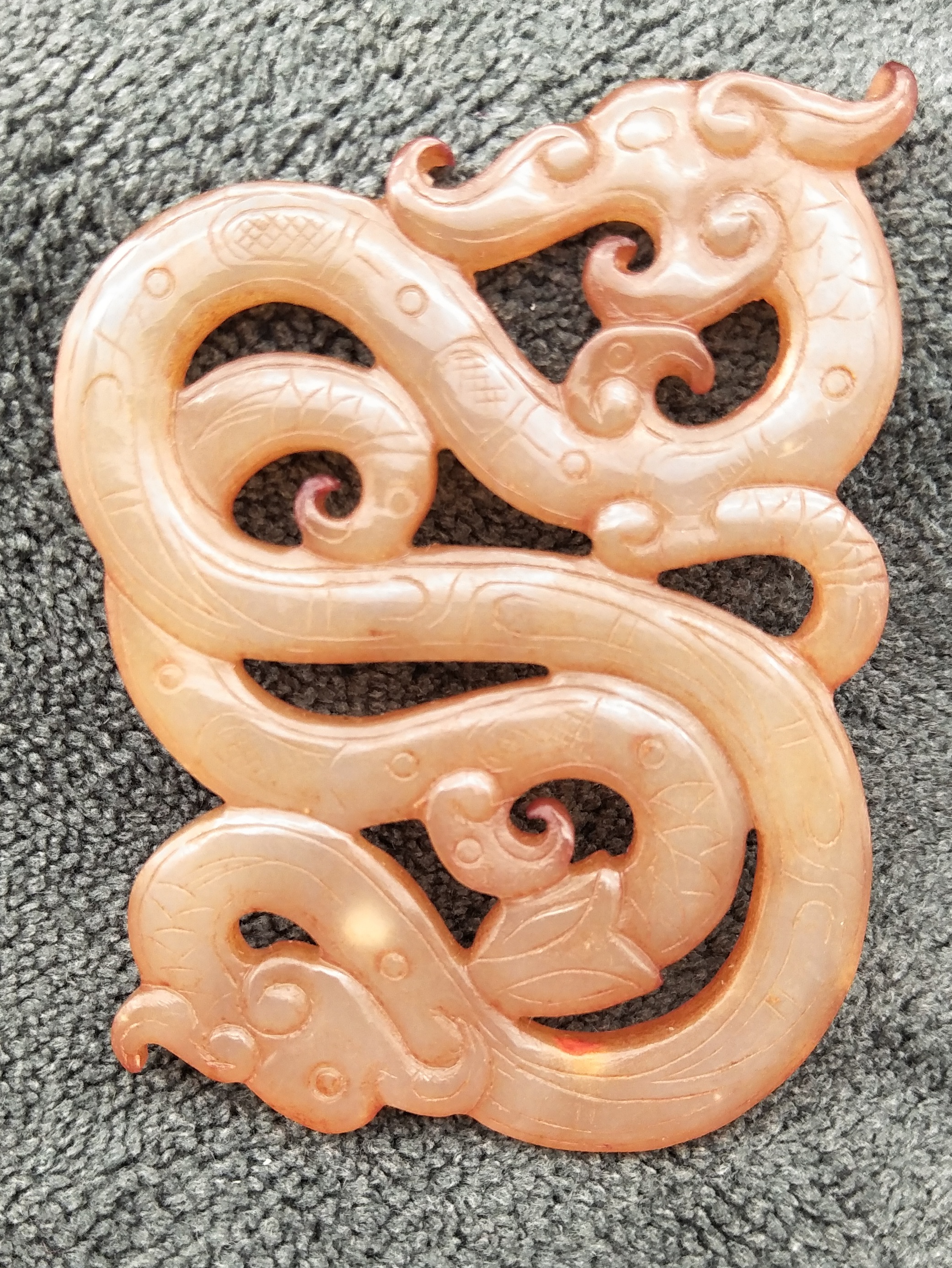 精美的自藏战国组玉佩分享