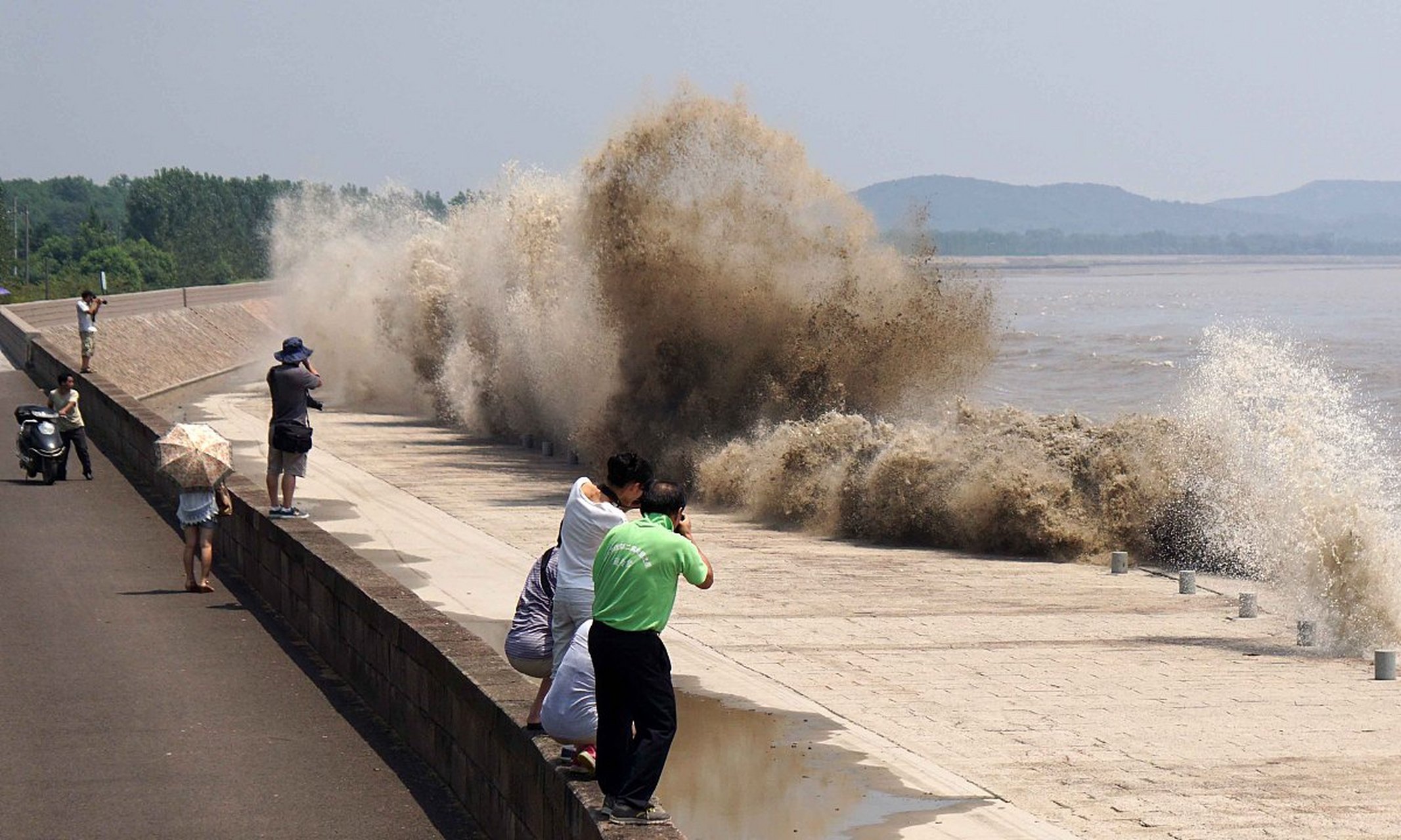 【世界之最6】世界最著名的涌潮  钱塘江潮是世界