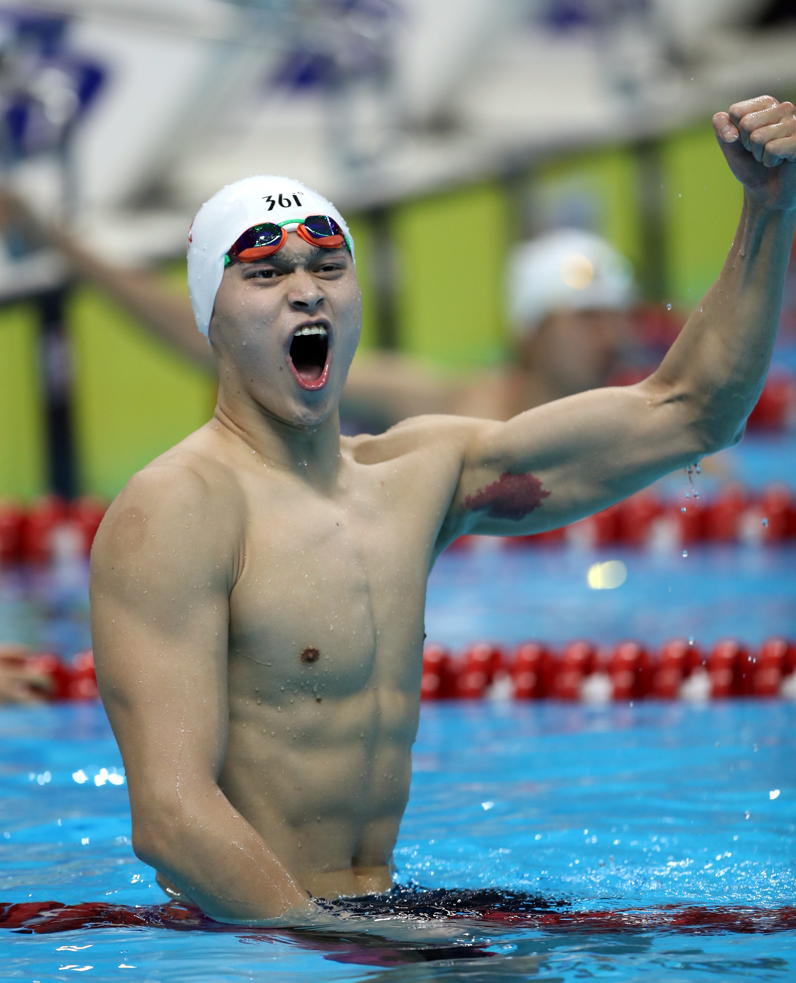 游泳——男子400米自由泳:孙杨夺冠(3)