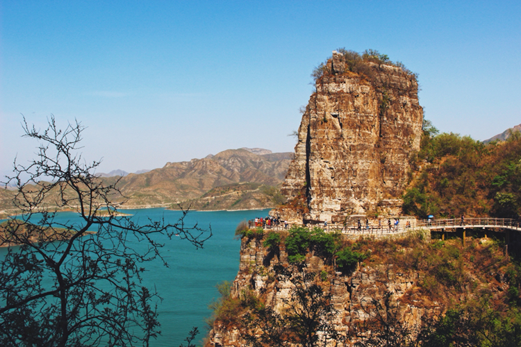 易水湖,山水画游记