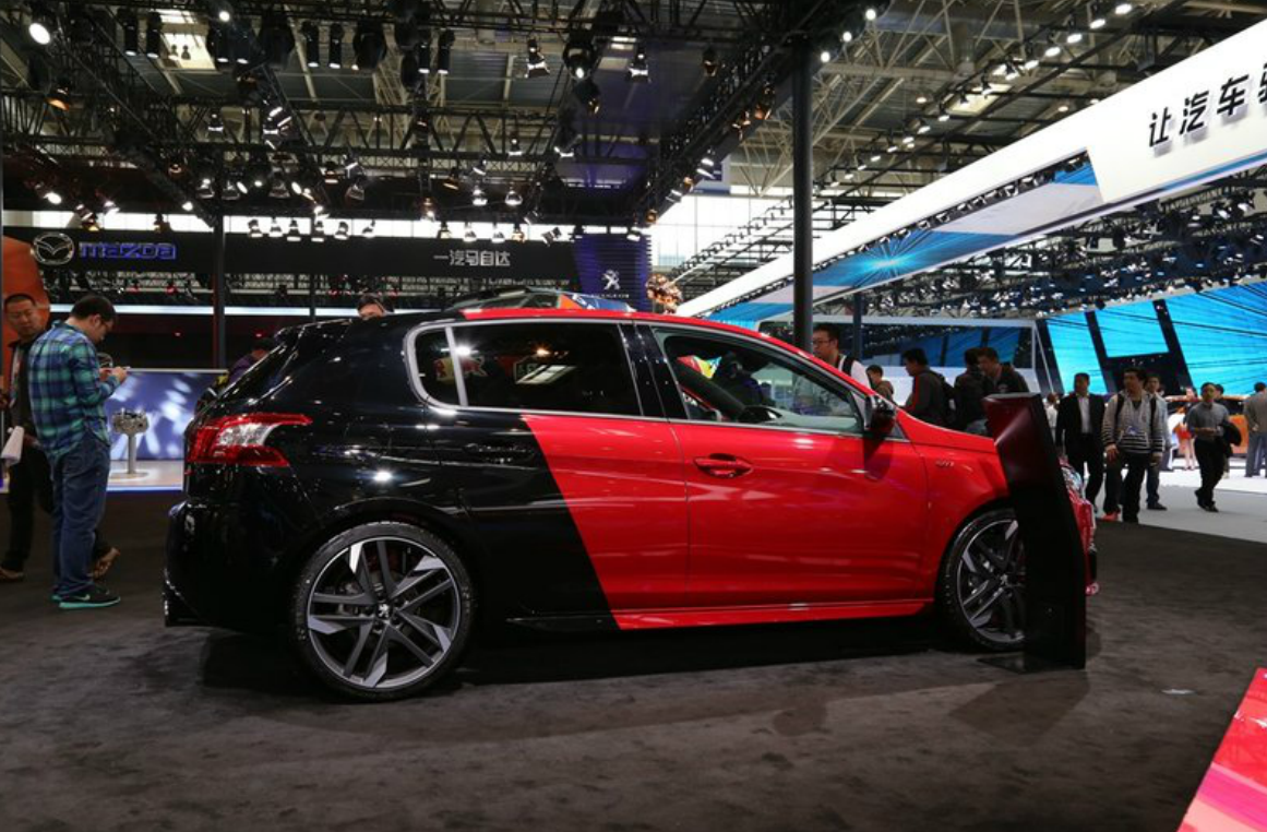 为大家图解一款标致308s gti