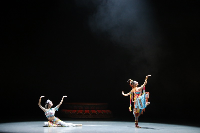 敦煌舞蹈之花华丽绽放——史敏导师工作坊"伎乐天"精彩上演(组图)