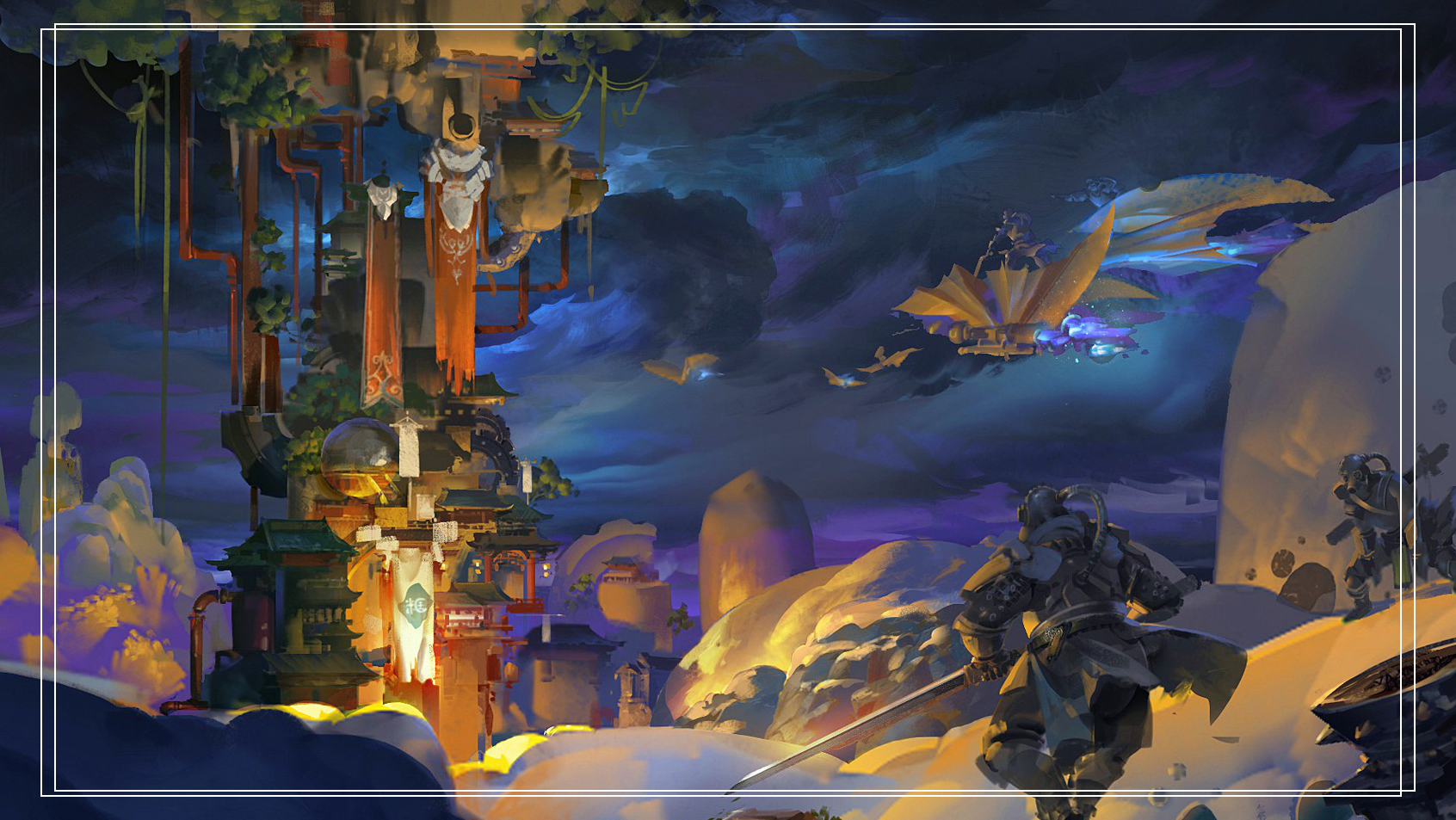 超清大图放送:中国风游戏场景概念设计图欣赏