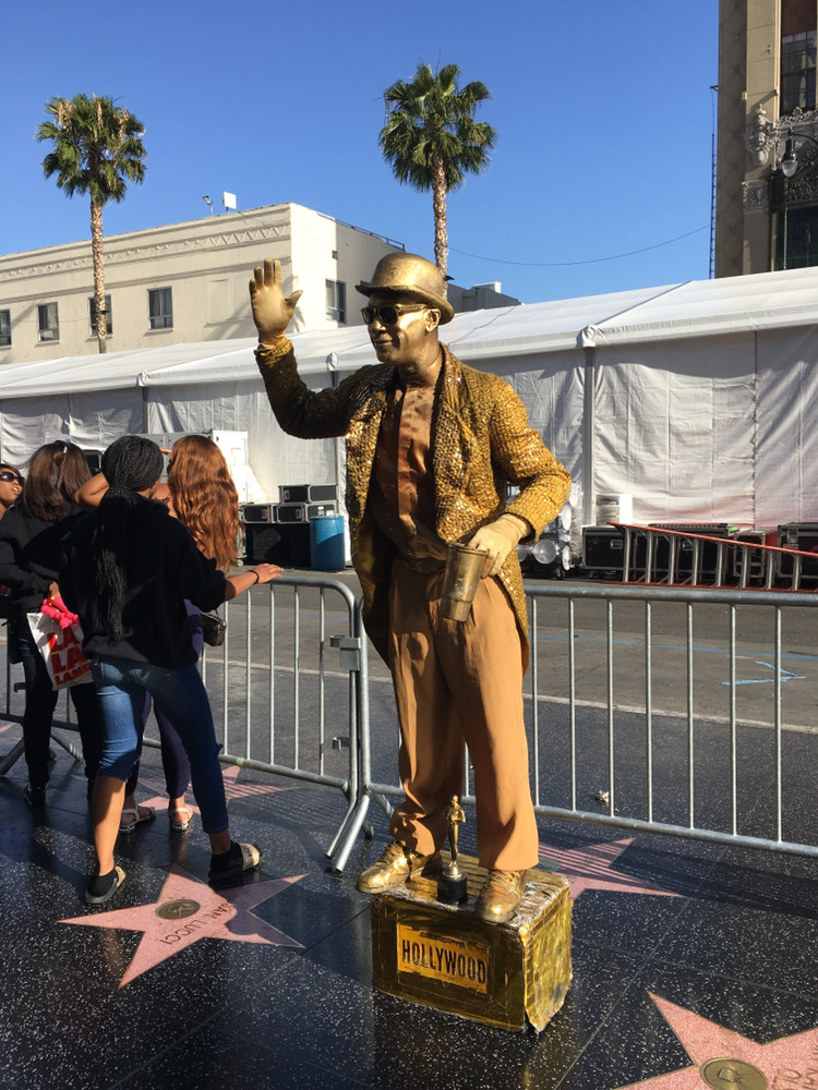 好莱坞星光大道 (hollywoodwalkoffame),成龙等名人的星星