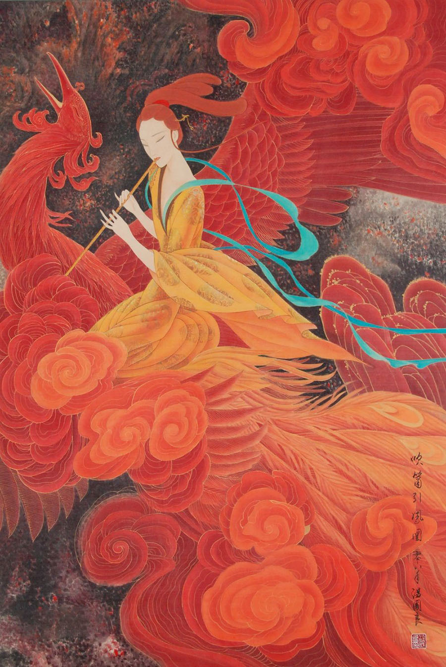 温国良人物画,尽显传神之美