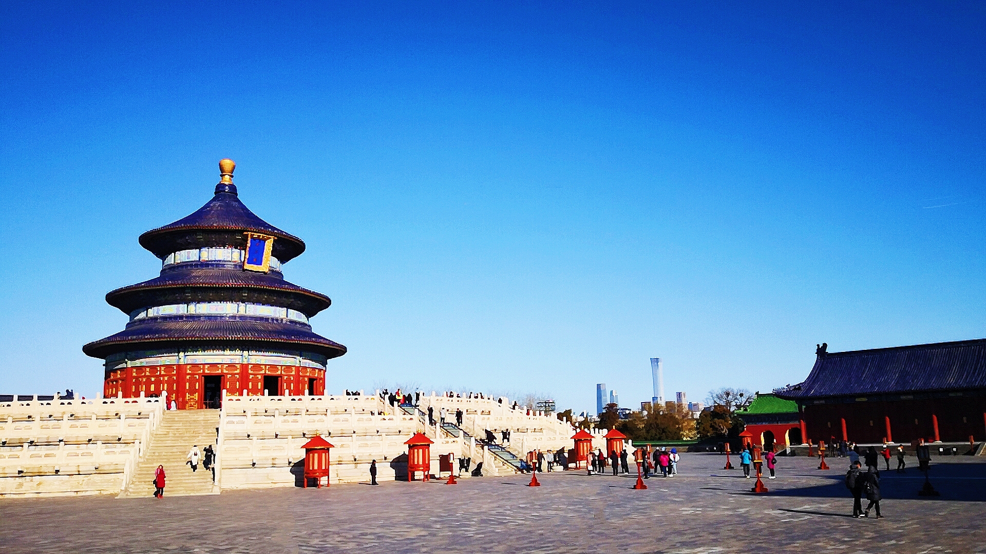 图说北京:在北京城古迹处欣赏具有传统文化特色的现代建筑中国尊