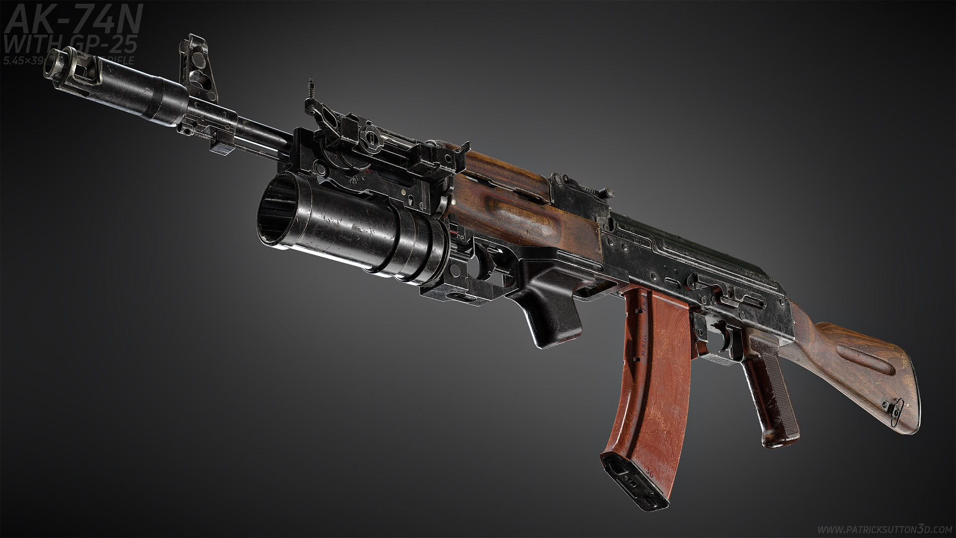 粗犷之中透露出精细,这样的ak-74你喜欢吗?