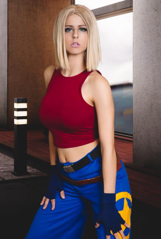 拳皇cos女神版,网友:糟糕,特瑞姐姐,丘比特拿你的箭射我了!