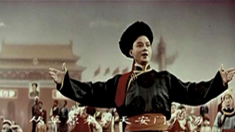 1965年,歌唱家胡松华演唱《赞歌》,嘹亮的歌声唱的热血沸腾!,音乐,民族,好看视频