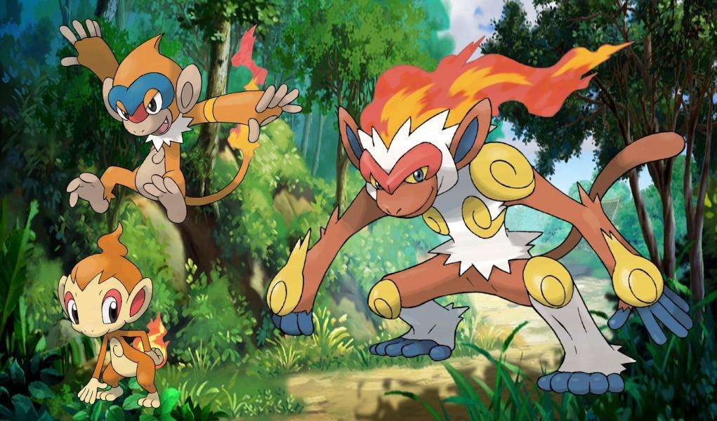 口袋妖怪复刻:烈焰孙大圣-烈焰猴