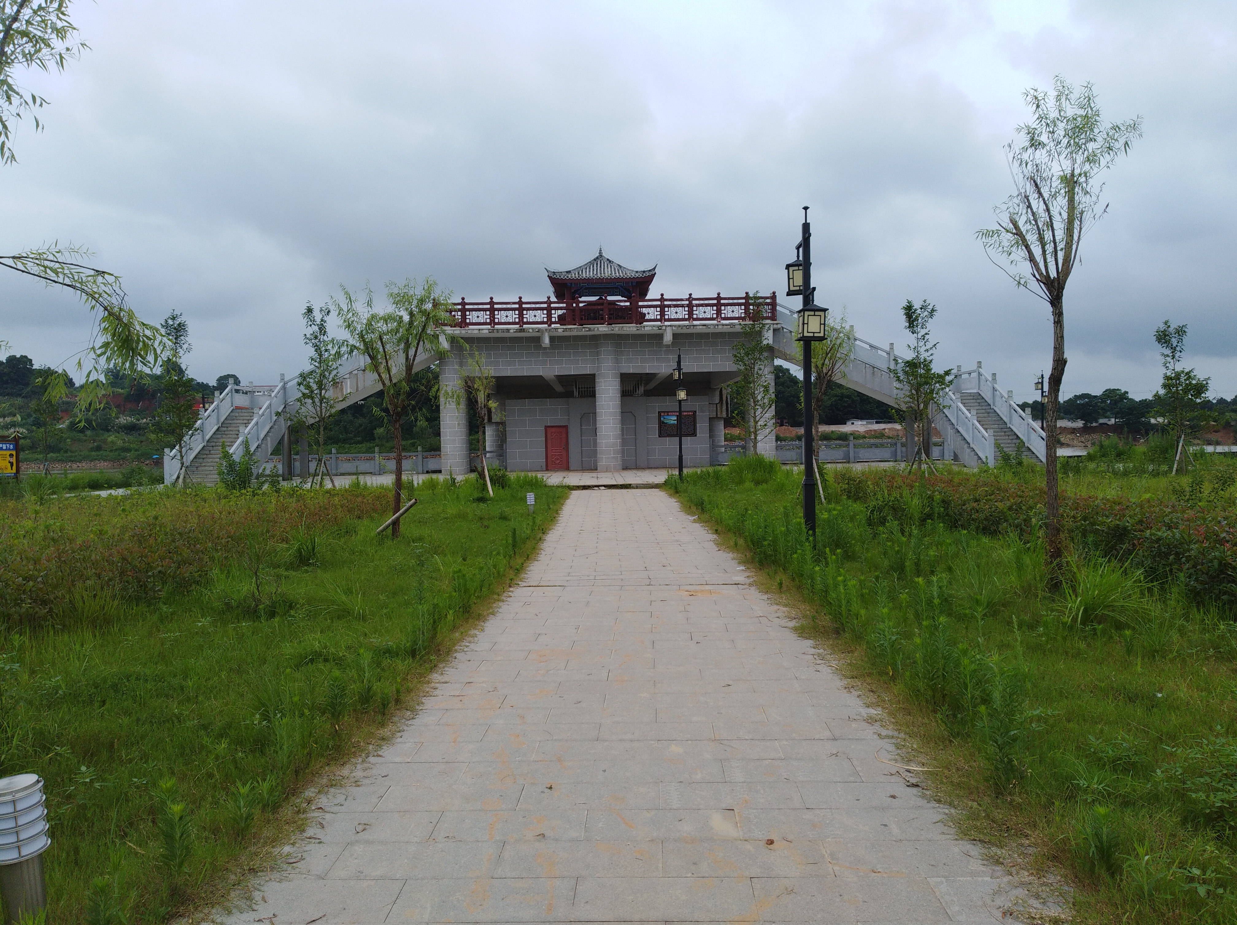 崇仁县官洲湿地公园 拿手机拍摄的照片