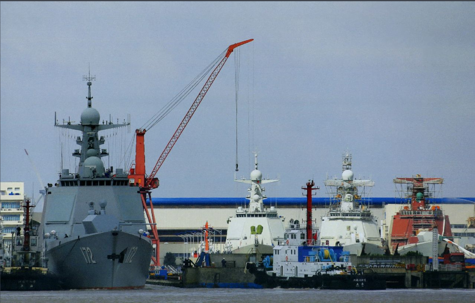 海军052d型导弹驱逐舰齐齐哈尔舰将正式服役