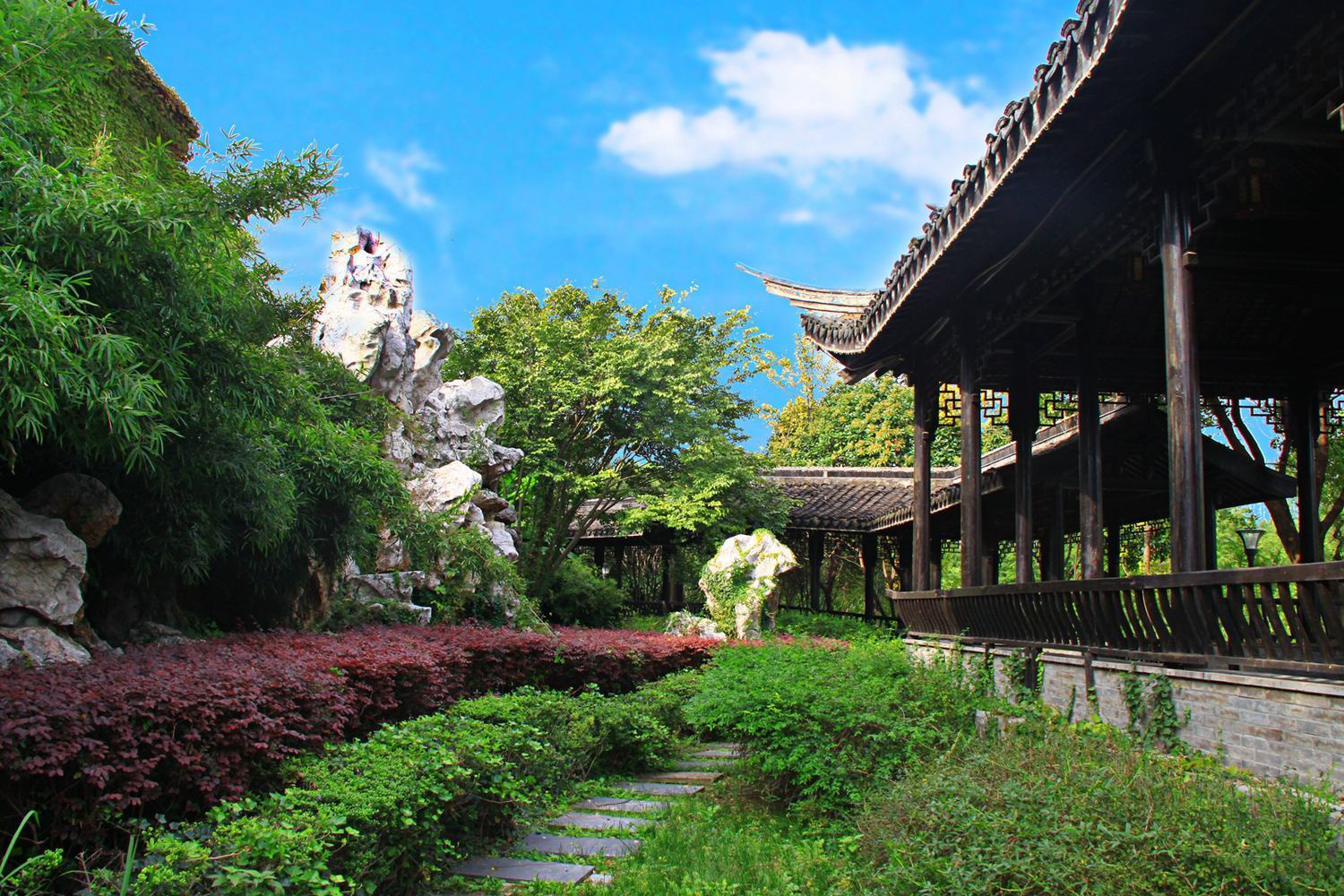 常州薛家镇雁荡河水利风景区