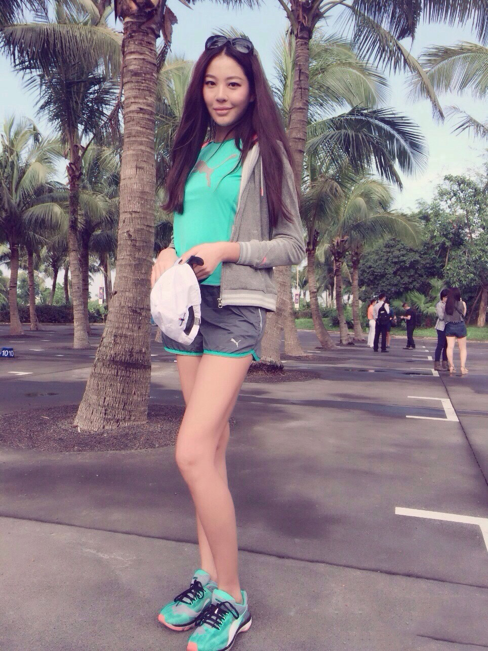 美女罗紫琳生活照,美不胜收,甜美气质十足