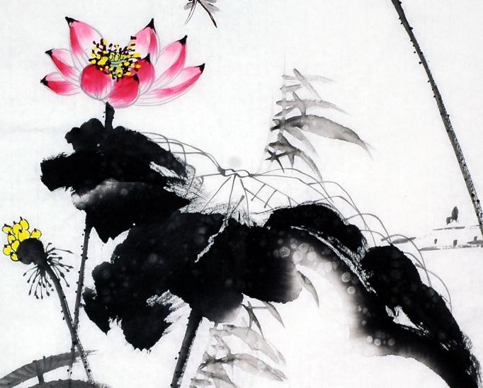 绘画艺术:关于中国水墨画的几点畅谈,"气韵"是中国特点!