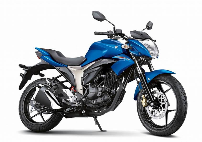 之前轻骑铃木发布gixxer155跑车不久,gixxer155的街车版图片就被曝光