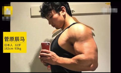 日本肌肉男变身走红,特写是美少女,全景竟是大力水手!