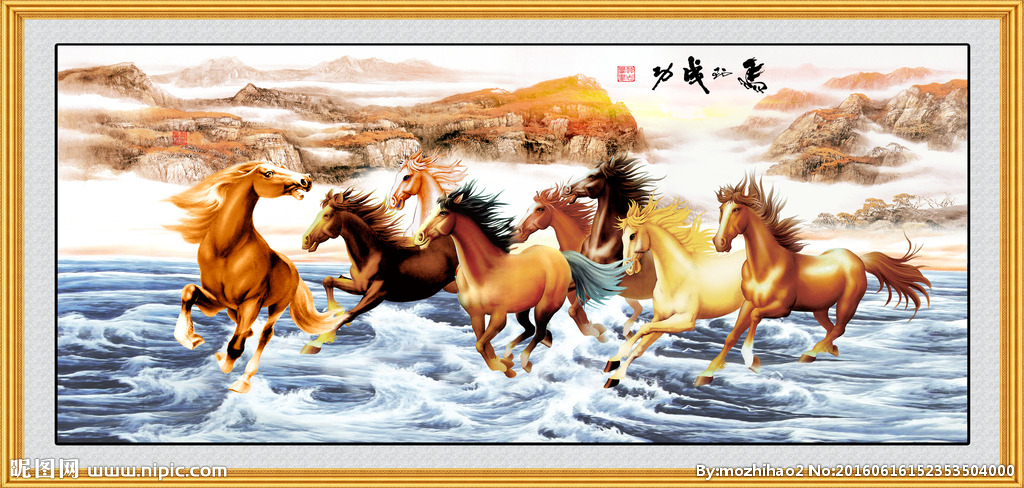 新房搬家,客厅装饰画一定要选好,可助你事业有成,马到成功