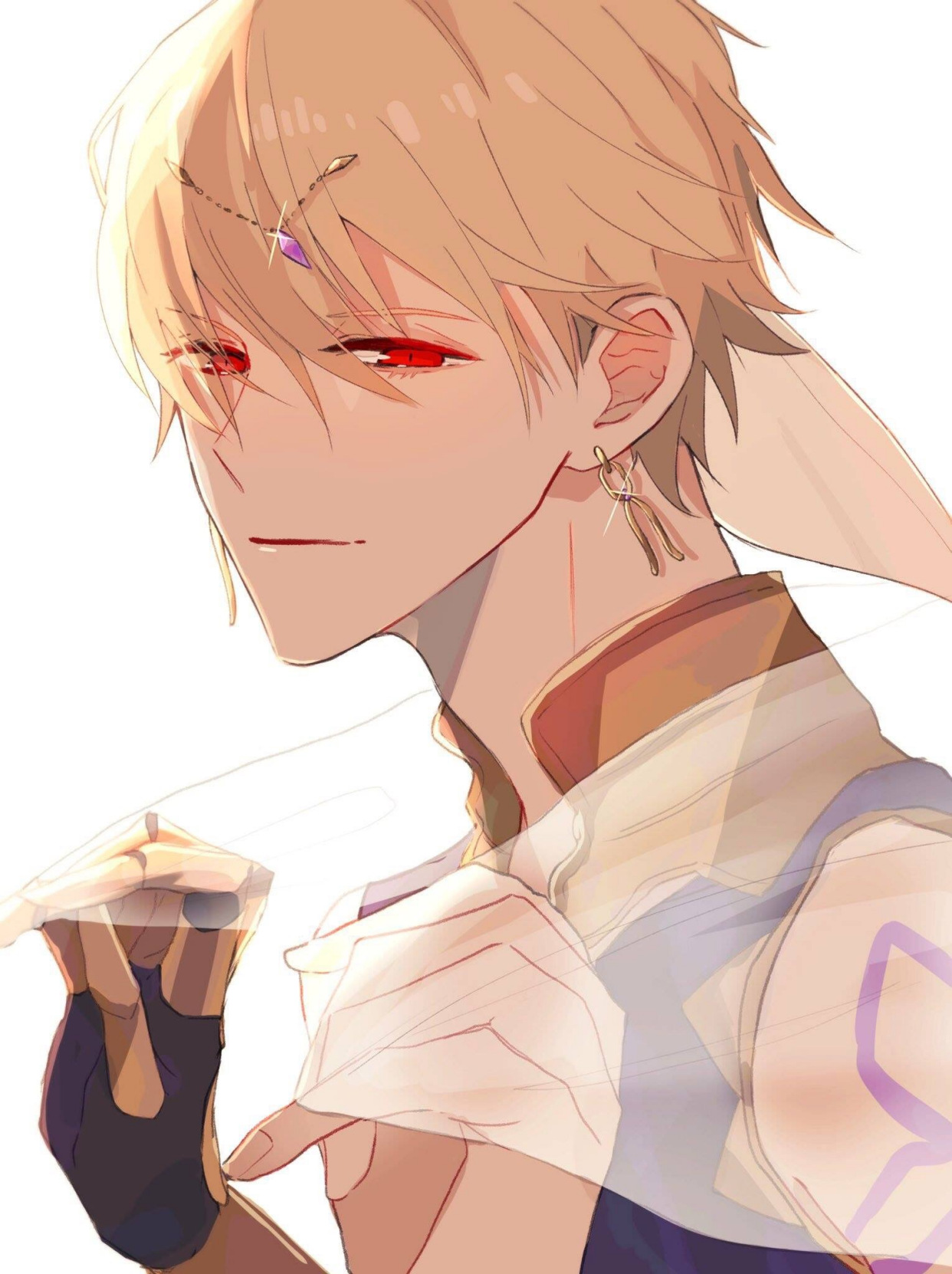 动漫美图:高冷的王吉尔伽美什图片欣赏,画风太美了