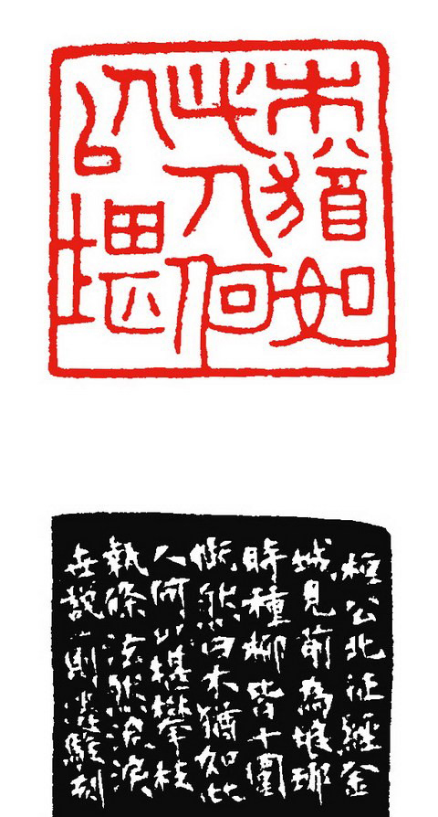 张遴骏篆刻艺术,师从浙派名家江成之,艺术风格浑厚工致